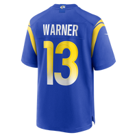 Kurt Warner Los Angeles Rams Football Jersey, Royal Game Sportswear Jersey Shirt, Lightweight Breathable Athletic Jersey, Casual Gift for Men