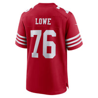 Vederian Lowe San Francisco 49ers Football Jersey, Scarlet Sportswear Jersey Shirt, Lightweight Breathable Athletic Jersey, Casual Gift for Men