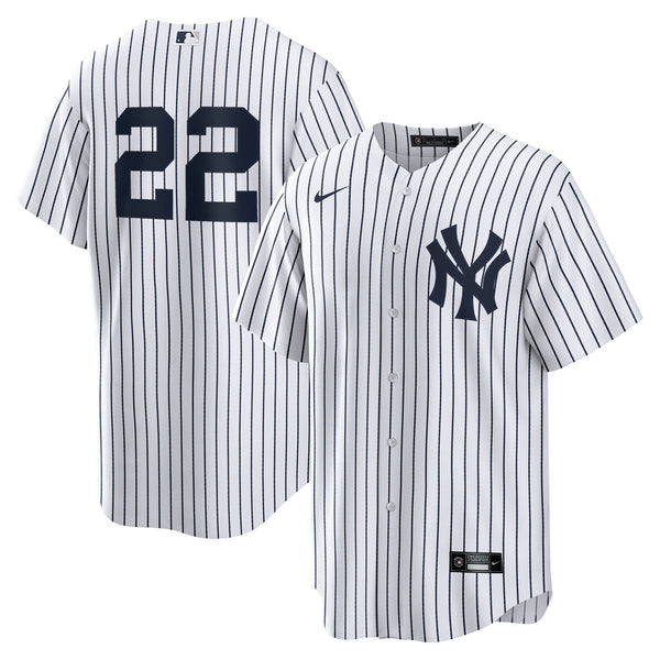 New York Yankees Ben Rice White Home Replica Jersey