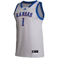 Kansas Jayhawks Swingman Basketball Jersey, Gray Sportswear Jersey Shirt, Sleeveless Athletic Tank Jersey, Casual Gift for Men