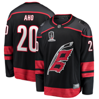 Sebastian Aho Carolina Hurricanes Hockey Jersey, Sportswear Jersey Shirt, Long Sleeve Hockey Jersey, Casual Gift for Men, Style 204436545