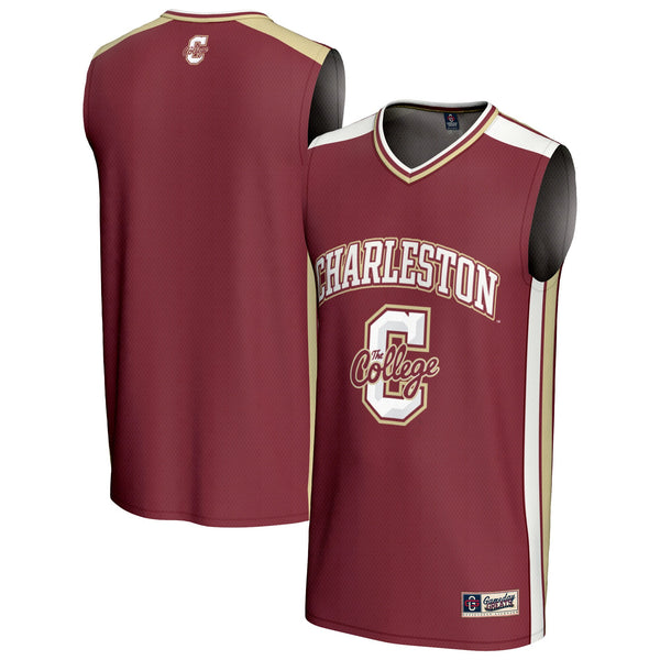 Charleston Cougars Spirit Basketball Jersey - Maroon