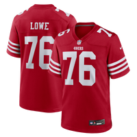Vederian Lowe San Francisco 49ers Football Jersey, Scarlet Sportswear Jersey Shirt, Lightweight Breathable Athletic Jersey, Casual Gift for Men