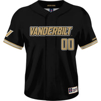 Vanderbilt Commodores Baseball Jersey, Sportswear Jersey Shirt, Lightweight Breathable Athletic Jersey, Casual Gift for Men, Style 200097233