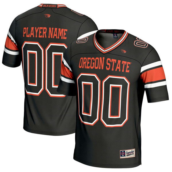 Oregon State Beavers NIL Pick-A-Player Football Jersey - Black