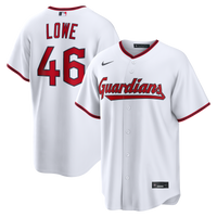 Nathaniel Lowe Cleveland Guardians Baseball Jersey, White Sportswear Jersey Shirt, Lightweight Breathable Athletic Jersey, Casual Gift for Men