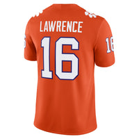 Clemson Tigers Football Jersey, Orange Sportswear Jersey Shirt, Lightweight Breathable Athletic Jersey, Casual Gift for Men, Style 200894536