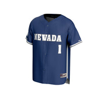 Nevada Wolf Pack Baseball Jersey, Navy Sportswear Jersey Shirt, Lightweight Breathable Athletic Jersey, Casual Gift for Men, Style 203392827
