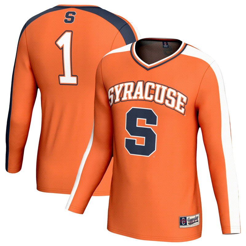 Syracuse Orange Volleyball Jersey, Fashion Lightweight Sportswear Jersey Shirt, Lightweight Breathable Athletic Jersey, Casual Gift for Men