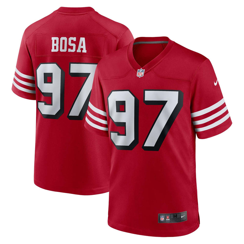 Nick Bosa San Francisco 49ers Football Jersey, Sportswear Jersey Shirt, Lightweight Athletic Jersey, Casual Gift for Men, Style 4768480