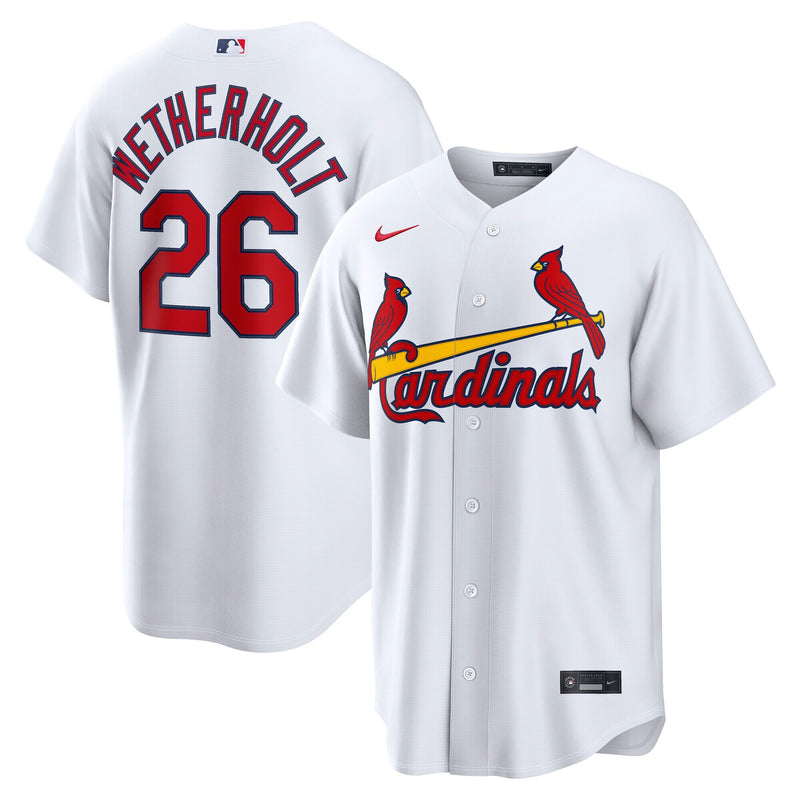 JJ Wetherholt St. Louis Cardinals Baseball Jersey, Sportswear Jersey Shirt, Lightweight Athletic Jersey, Casual Gift for Men, Style 2002013597
