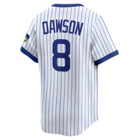 Andre Dawson Chicago Cubs Baseball Jersey, White Limited Sportswear Jersey Shirt, Lightweight Breathable Athletic Jersey, Casual Gift for Men