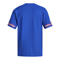 Kansas Jayhawks Baseball Jersey, Royal Replica Sportswear Jersey Shirt, Lightweight Breathable Athletic Jersey, Casual Gift for Men