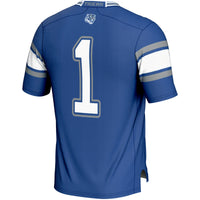 Memphis Tigers Endzone Football Jersey, Royal Sportswear Jersey Shirt, Lightweight Breathable Athletic Jersey, Casual Gift for Men