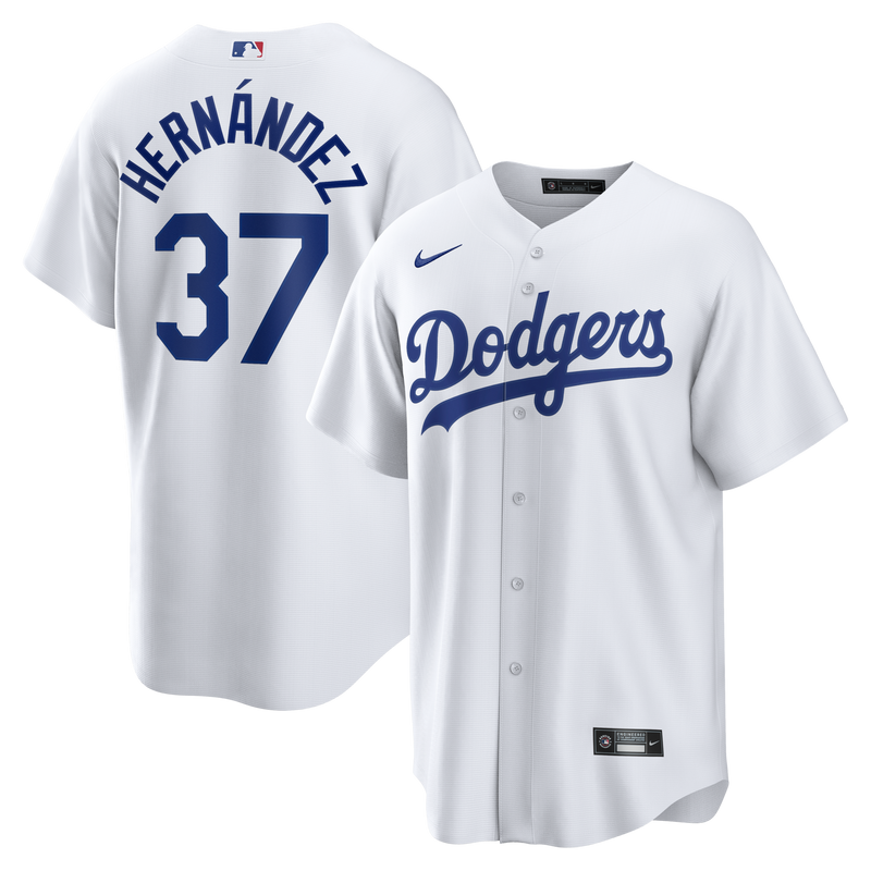 Teoscar Hernández Los Angeles Dodgers Baseball Jersey, Sportswear Jersey Shirt, Lightweight Breathable Athletic Jersey, Casual Gift for Men