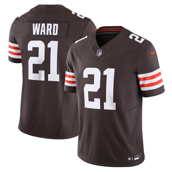 Cleveland Browns Denzel Ward Brown Limited Jersey