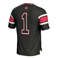 Utah Utes Football Jersey, Black Sportswear Jersey Shirt, Lightweight Breathable Athletic Jersey, Casual Gift for Men