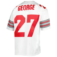 Ohio State Buckeyes Football Jersey, White Authentic Sportswear Jersey Shirt, Lightweight Breathable Athletic Jersey, Casual Gift for Men