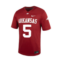 Arkansas Razorbacks Football Jersey, Sportswear Jersey Shirt, Lightweight Breathable Athletic Jersey, Casual Gift for Men, Style 201905482