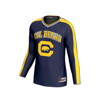 Cal Bears Volleyball Jersey, Navy Fashion Sportswear Jersey Shirt, Lightweight Breathable Athletic Jersey, Casual Gift for Men, Style 203494829