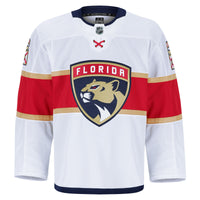 Florida Panthers Hockey Jersey, White Authentic Away Sportswear Jersey Shirt, Long Sleeve Hockey Sweater Jersey, Casual Gift for Men