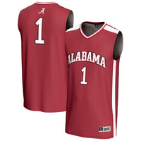 Alabama Crimson Tide Basketball Jersey, Fashion Lightweight Sportswear Jersey Shirt, Sleeveless Athletic Tank Jersey, Casual Gift for Men