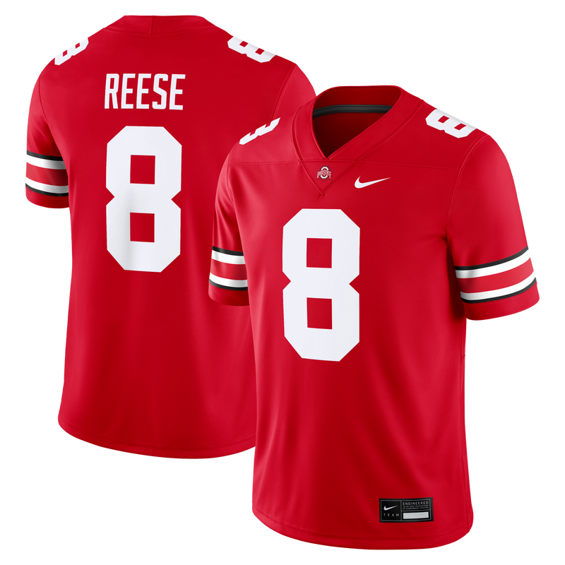 Ohio State Buckeyes Football Jersey, Sportswear Jersey Shirt, Lightweight Breathable Athletic Jersey, Casual Gift for Men, Style 2002047330