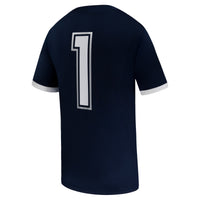 UConn Huskies Football Jersey, Navy Game Sportswear Jersey Shirt, Lightweight Breathable Athletic Jersey, Casual Gift for Men, Style 203182829