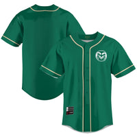 Colorado State Rams Lightweight Baseball Jersey, Green Sportswear Jersey Shirt, Lightweight Breathable Athletic Jersey, Casual Gift for Men