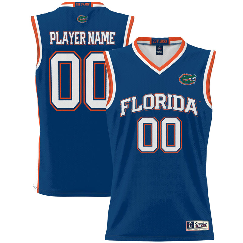 Florida Gators Basketball Jersey, Royal Sportswear Jersey Shirt, Sleeveless Athletic Tank Jersey, Casual Gift for Men, Style 200992649