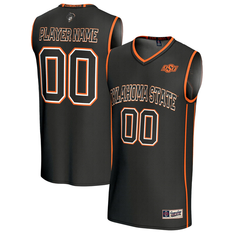 Oklahoma State Cowboys Basketball Jersey, Black Fashion Sportswear Jersey Shirt, Sleeveless Athletic Tank Jersey, Casual Gift for Men