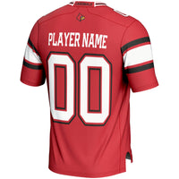 Louisville Cardinals Football Jersey, Red Sportswear Jersey Shirt, Lightweight Breathable Athletic Jersey, Casual Gift for Men, Style 200594282