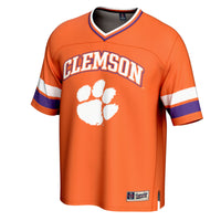 Clemson Tigers Football Jersey, Orange Sportswear Jersey Shirt, Lightweight Breathable Athletic Jersey, Casual Gift for Men, Style 202016065