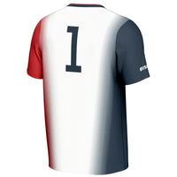 Howard Bison Soccer Jersey, White Fashion Lightweight Sportswear Jersey Shirt, Lightweight Breathable Athletic Jersey, Casual Gift for Men