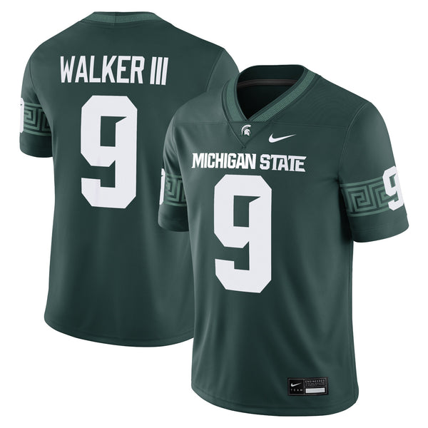 Kenneth Walker III Michigan State Spartans Alumni Game Jersey - Green