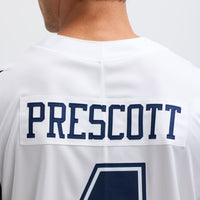 Dak Prescott White Dallas Cowboys Football Jersey, Limited Sportswear Jersey Shirt, Lightweight Breathable Athletic Jersey, Casual Gift for Men