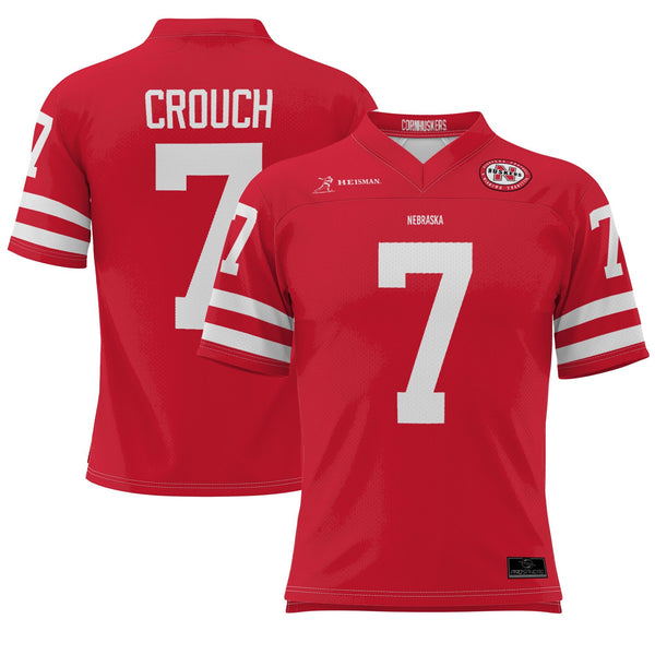 Eric Crouch Nebraska Huskers Heisman Football Jersey - Scarlet