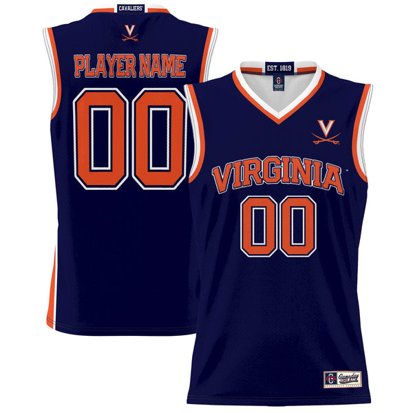 Virginia Cavaliers NIL Pick-A-Player Basketball Jersey - Navy
