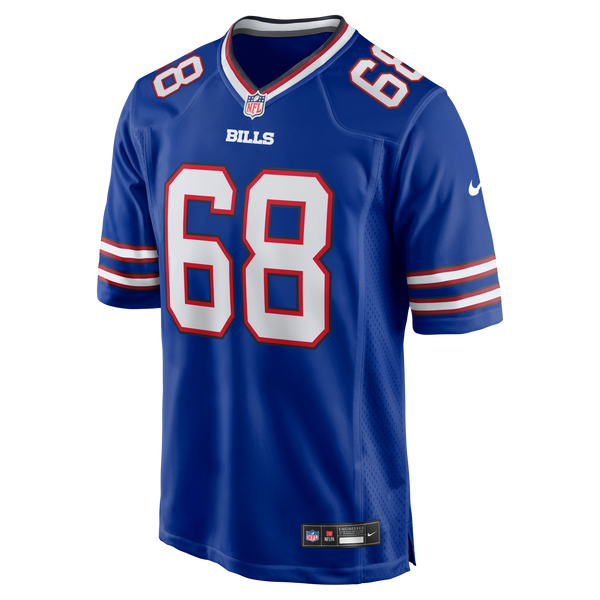Buffalo Bills Joe DeLamielleure Royal Game Retired Player Jersey