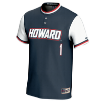Howard Bison Softball Jersey, Navy Lightweight Sportswear Jersey Shirt, Lightweight Breathable Athletic Jersey, Casual Gift for Men