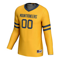 West Virginia Mountaineers Volleyball Jersey, Sportswear Jersey Shirt, Lightweight Athletic Jersey, Casual Gift for Men, Style 200497176