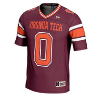 Virginia Tech Hokies Football Jersey, Sportswear Jersey Shirt, Lightweight Breathable Athletic Jersey, Casual Gift for Men, Style 200594315