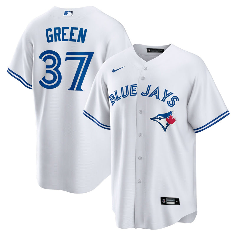 Chad Green Toronto Blue Jays Baseball Jersey, White Replica Sportswear Jersey Shirt, Lightweight Breathable Athletic Jersey, Casual Gift for Men