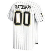 UCF Knights Baseball Jersey, White Lightweight Sportswear Jersey Shirt, Lightweight Breathable Athletic Jersey, Casual Gift for Men