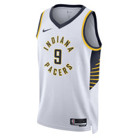 Indiana Pacers Basketball Jersey, White Swingman Sportswear Jersey Shirt, Sleeveless Athletic Tank Jersey, Casual Gift for Men
