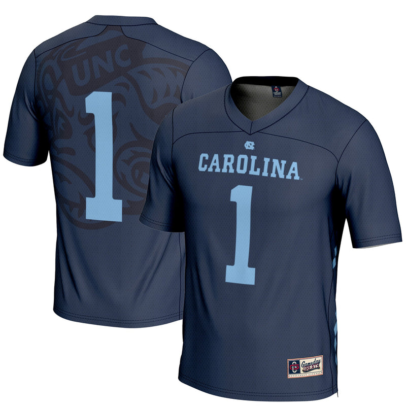 North Carolina Tar Heels Lacrosse Jersey, Sportswear Jersey Shirt, Lightweight Breathable Athletic Jersey, Casual Gift for Men, Style 201240713