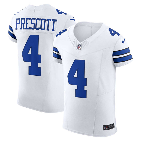 Dallas Cowboys Dak Prescott White Elite Jersey
