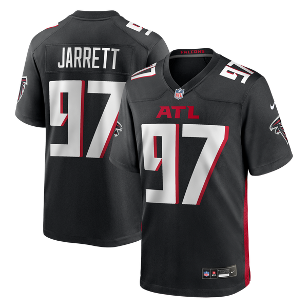 Atlanta Falcons Grady Jarrett Black Game Player Jersey