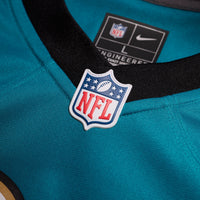 Jacksonville Jaguars Football Jersey, Teal Game Throwback Sportswear Jersey Shirt, Lightweight Breathable Athletic Jersey, Casual Gift for Men