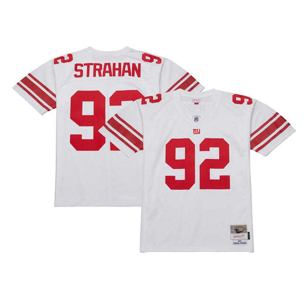 New York Giants Michael Strahan White Legacy Replica Jersey